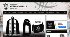 Desktop Screenshot of kitsapadmirals.com